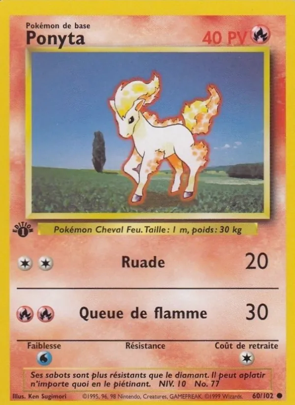 Ponyta Set de Base 60/102