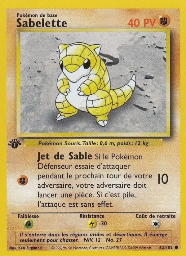 Sabelette Set de Base 62/102
