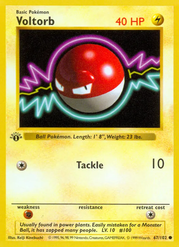 Voltorb Set Base 67/102
