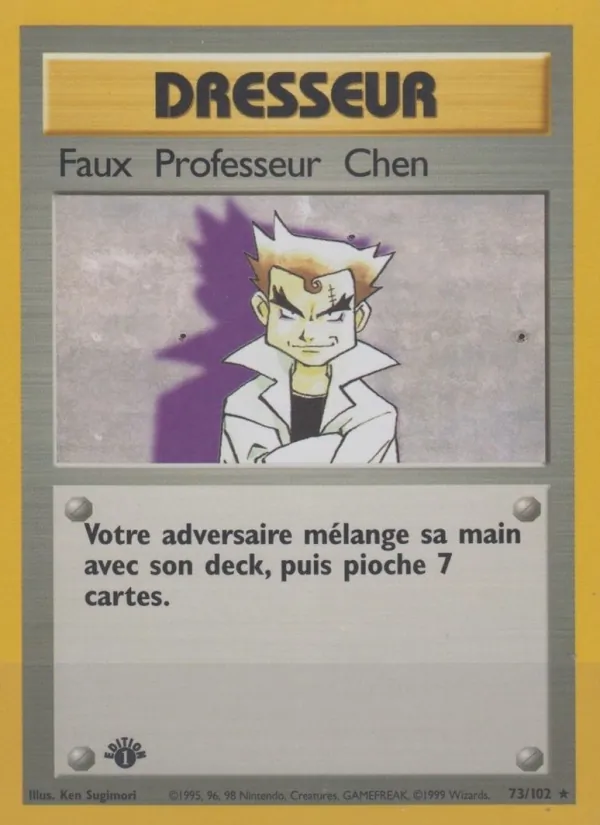 Faux Professeur Chen Set de Base 73/102