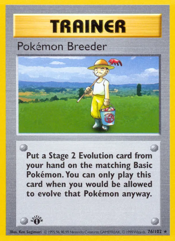 Pokémon Breeder Edición Básica 76/102