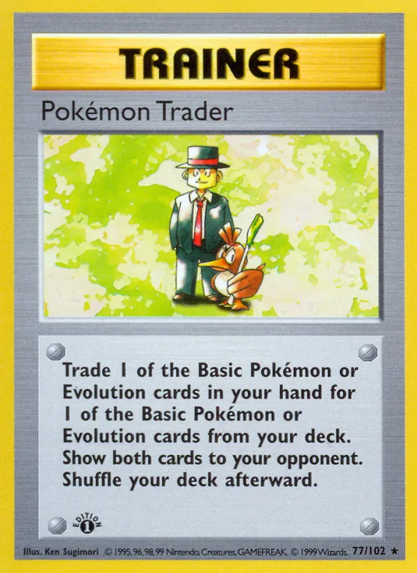 Pokémon-Händler Grundset 77/102
