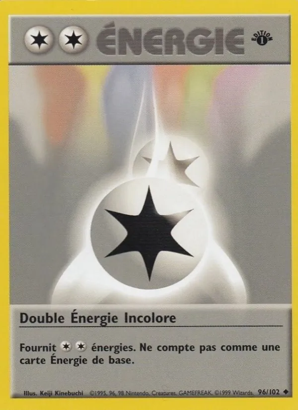Double Énergie Incolore Set de Base 96/102
