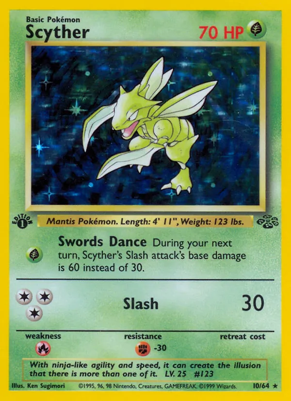 Scyther Jungle 10/64
