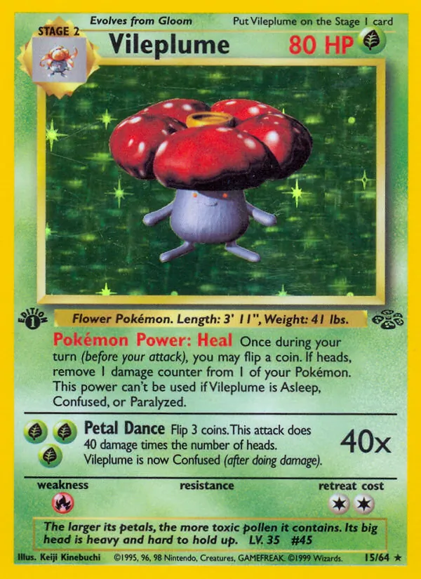 Vileplume Jungle 15/64