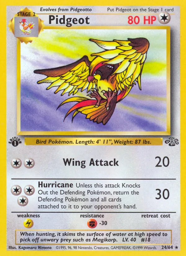 Pidgeot Jungle 24/64