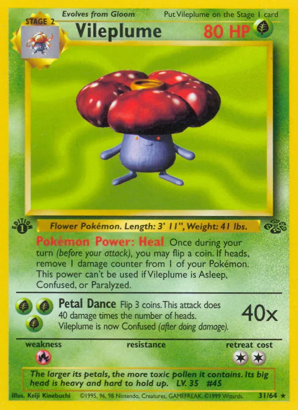 Vileplume Jungle 31/64