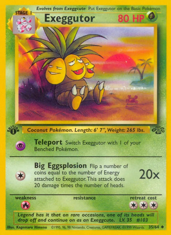 Exeggutor Selva 35/64