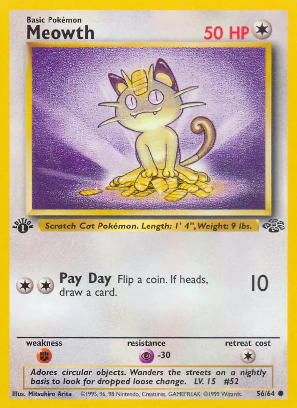 Meowth Jungle 56/64