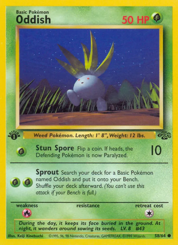 Oddish Selva 58/64
