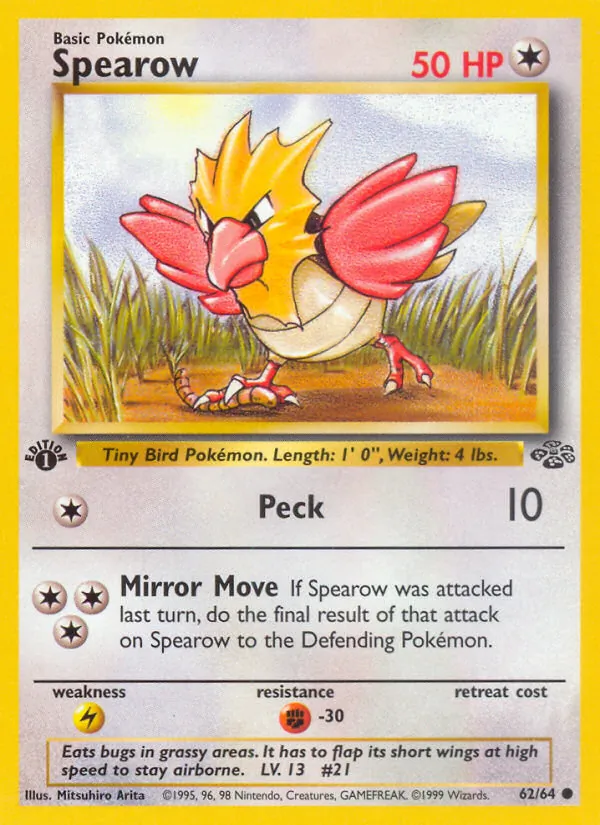 Spearow Jungle 62/64