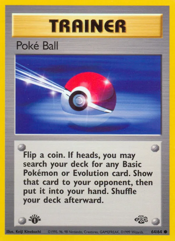 Poké Ball Dschungel 64/64
