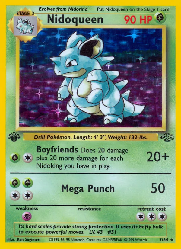 Nidoqueen Jungle 7/64