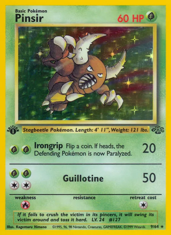 Pinsir Jungle 9/64