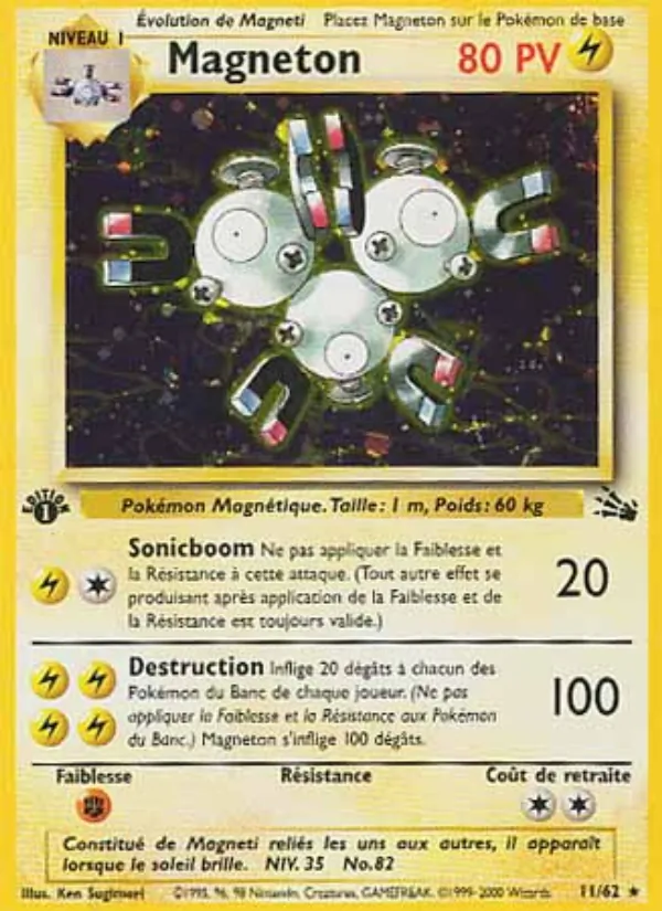 Magnéton Fossile 11/62