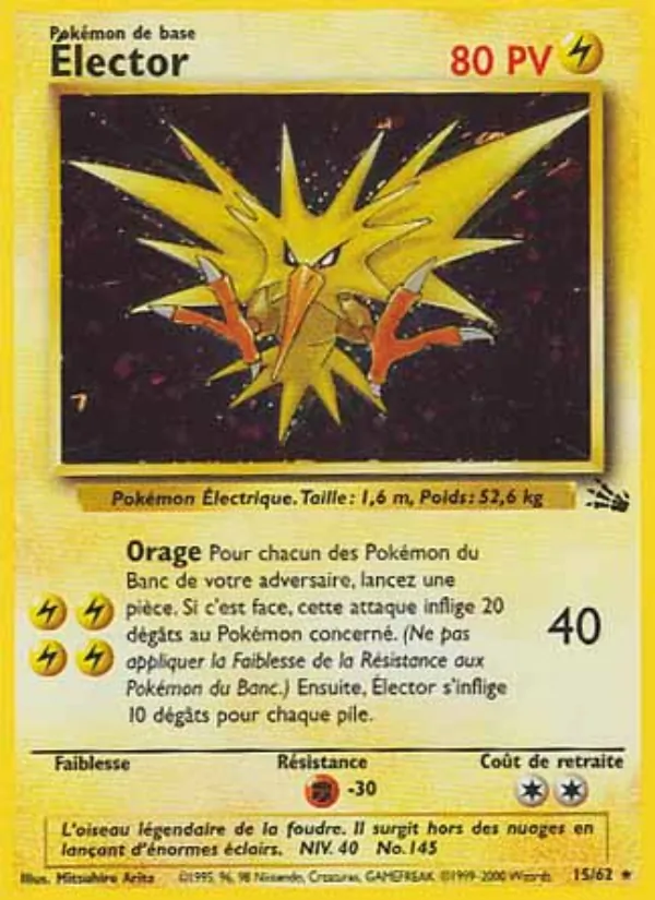 Élector Fossile 15/62