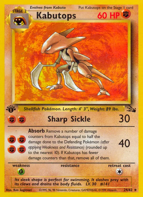 Kabutops Fósil 24/62