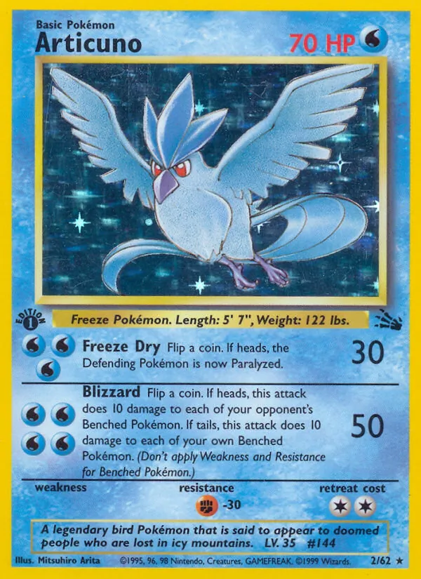 Articuno Fossil 2/62