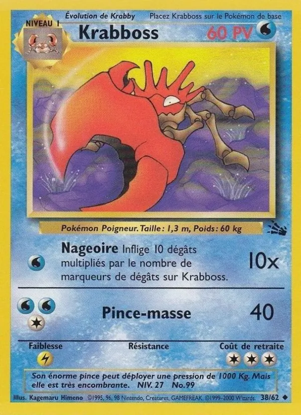 Krabboss Fossile 38/62