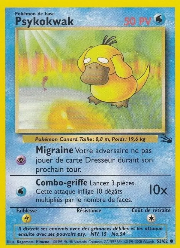 Psykokwak Fossile 53/62