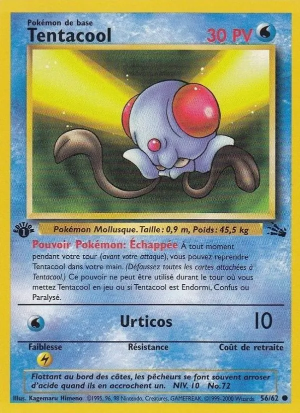Tentacool Fossile 56/62