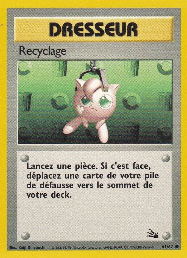 Recyclage Fossile 61/62