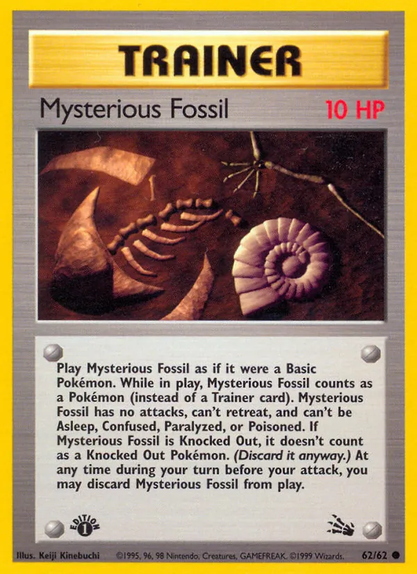 Mysterious Fossil Fóssil 62/62