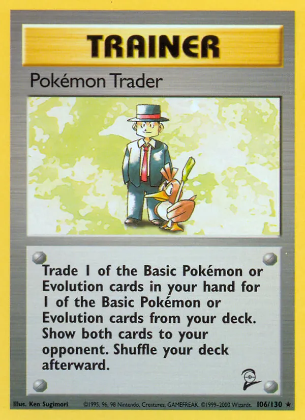 Pokémon Trader Base Set 2 106/130