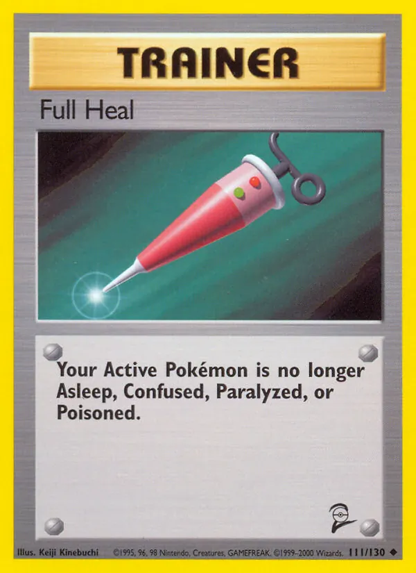 Full Heal Base Set 2 111/130