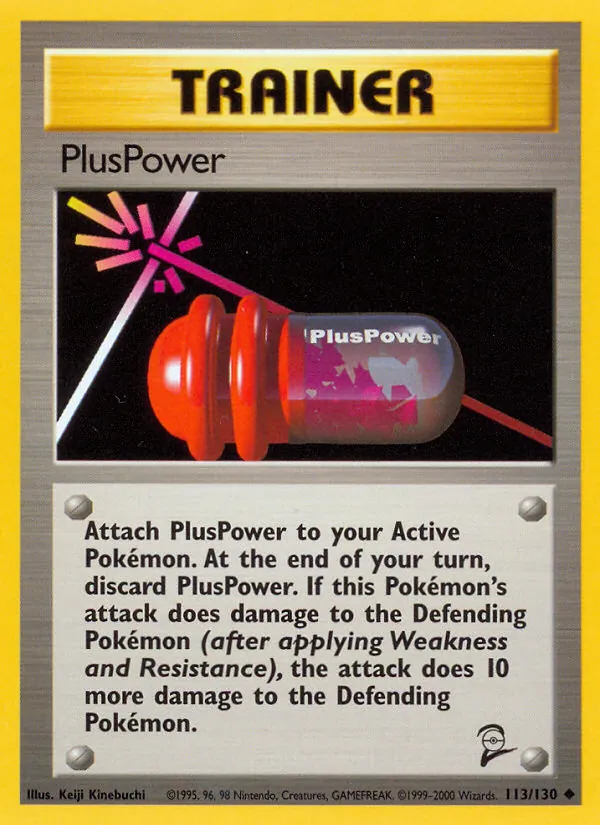 PlusPower Base Set 2 113/130
