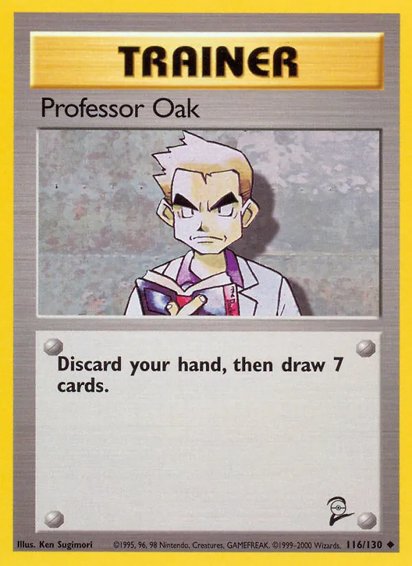 Professor Oak Base Set 2 116/130