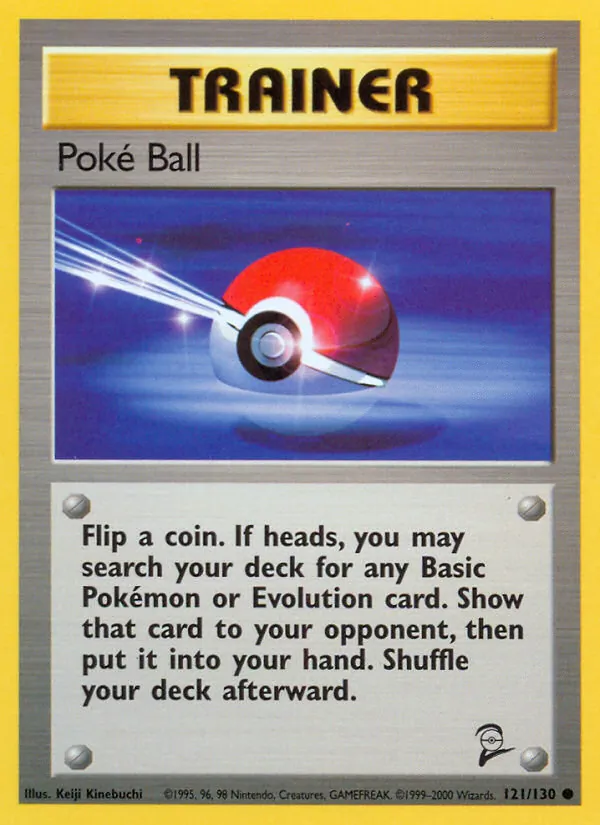 Poké Ball Base Set 2 121/130