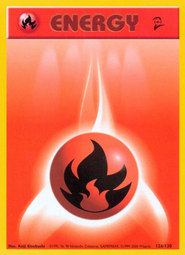 Fire Energy Base Set 2 126/130
