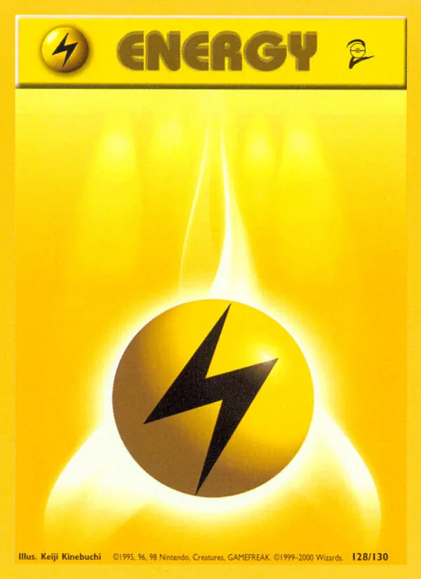 Lightning Energy Base Set 2 128/130