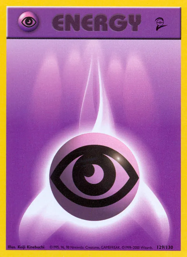 Psychic Energy Base Set 2 129/130