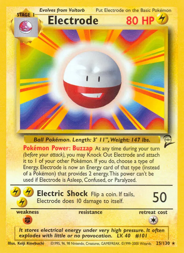 Electrode Base Set 2 25/130