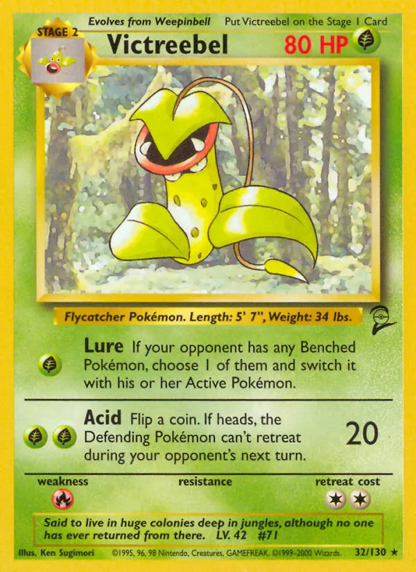 Victreebel Base Set 2 32/130