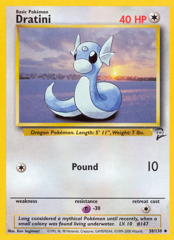 Dratini Base Set 2 38/130