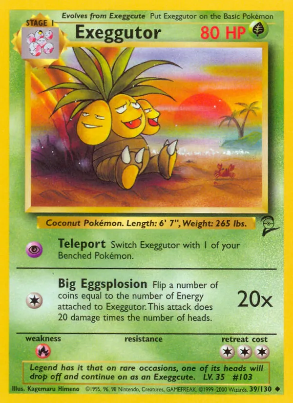 Exeggutor Base Set 2 39/130