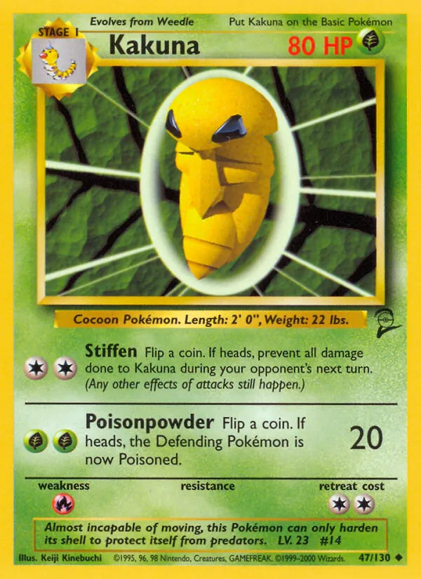 Kakuna Base Set 2 47/130