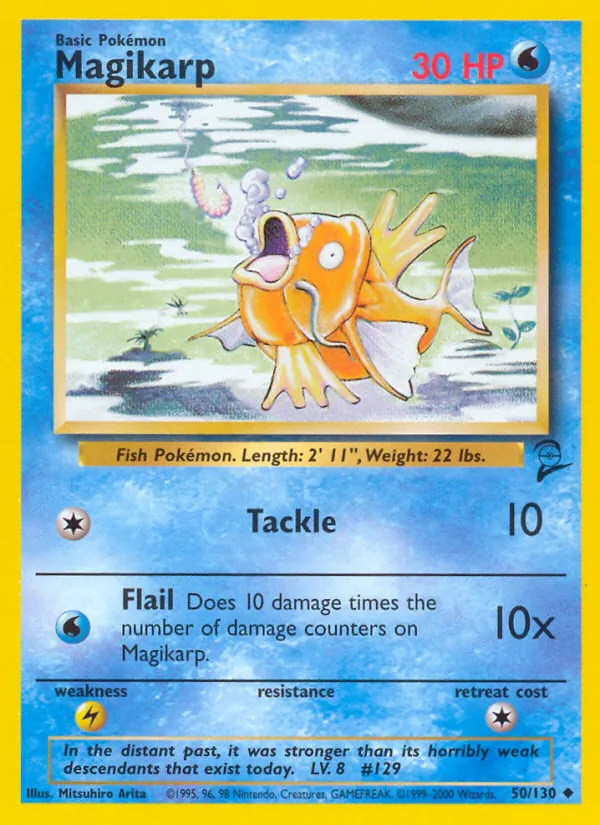 Magikarp Base Set 2 50/130