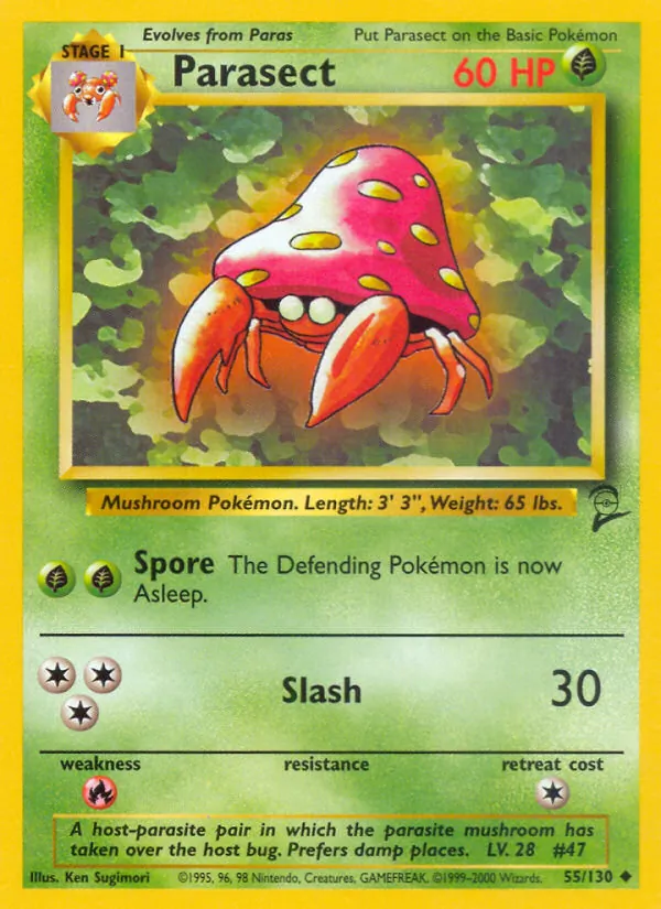 Parasect Base Set 2 55/130