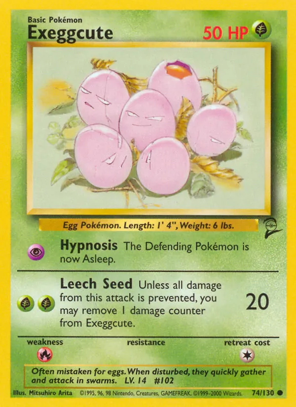 Exeggcute Base Set 2 74/130