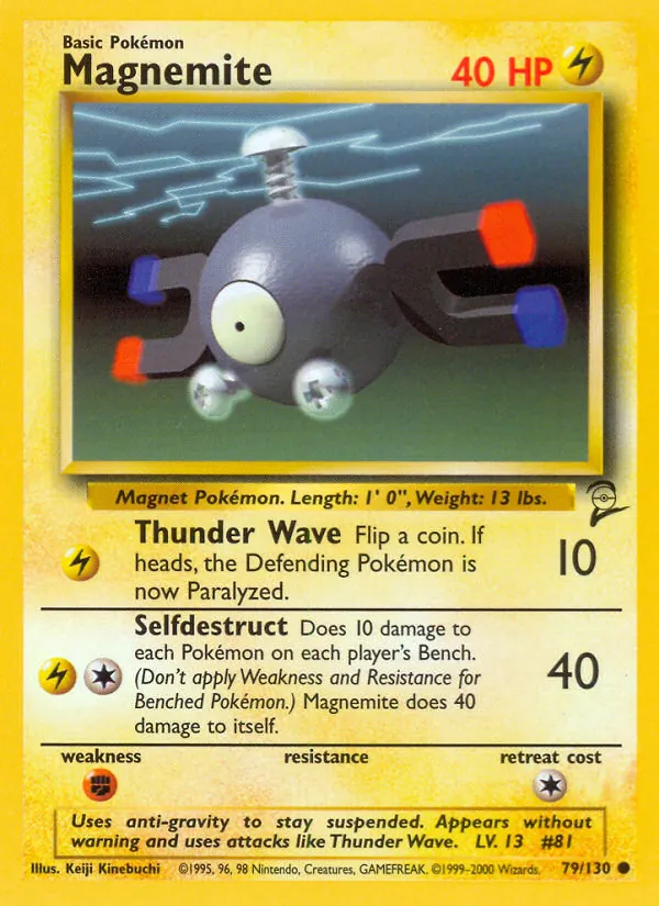 Magnemite Base Set 2 79/130