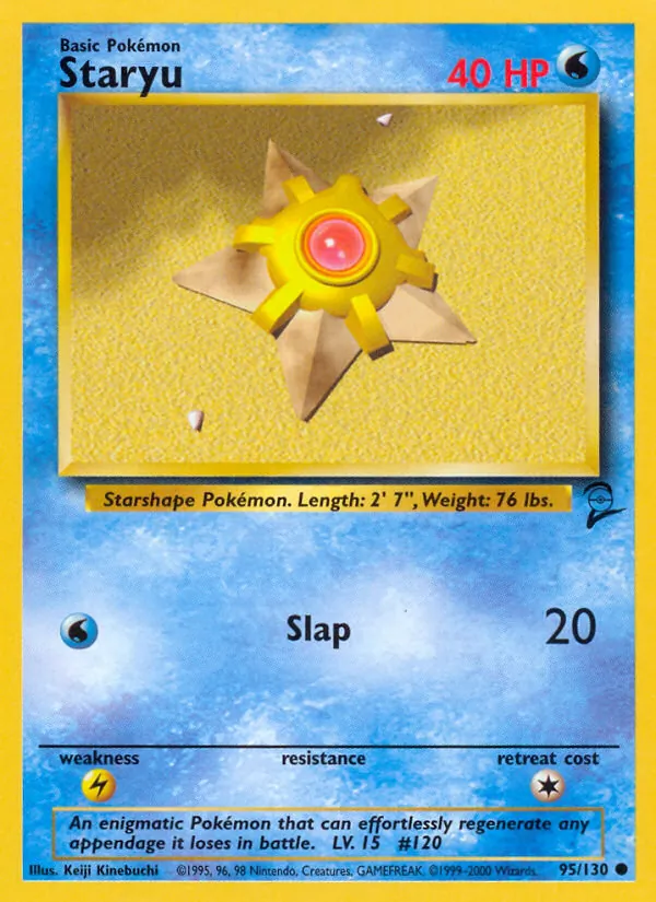 Staryu Base Set 2 95/130