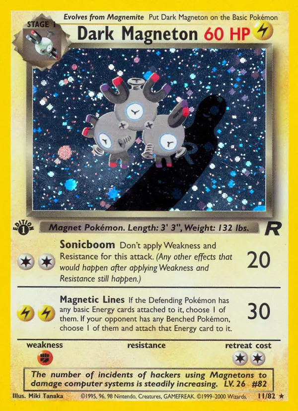 Dark Magneton Team Rocket 11/82