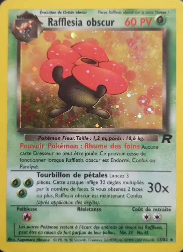Rafflesia obscur Team Rocket 13/82