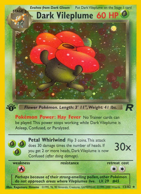 Dunkles Giflor Team Rocket 13/82