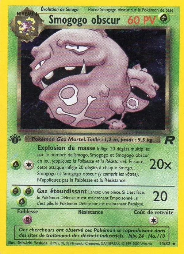Smogogo obscur Team Rocket 14/82