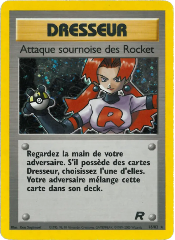Attaque sournoise des Rocket Team Rocket 16/82